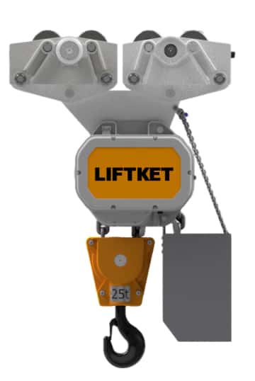 Elektrický řetězový kladkostroj LIFTKET POWER s pojezdem